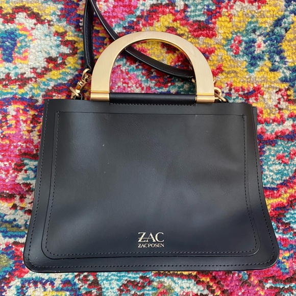 ZAC POSEN Crossbody Calf Leather TriColor - Picture 3 of 11